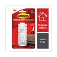 thumbnail image 1 of General Purpose Hooks, Large, 5 Lb Cap, White, 1 Hook And 2 Strips/pack | Bundle of 10 Packs, 1 of 7