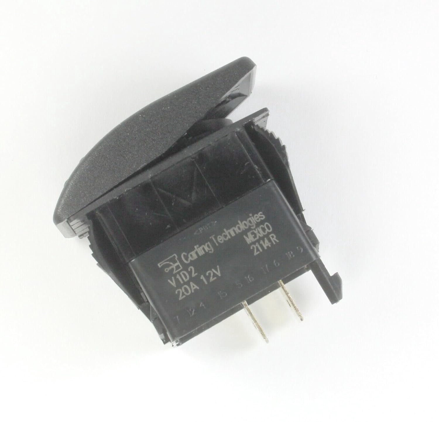 General Purpose ON/Off Rocker Switch SPST, 20A 12VDC 2PINS 24VDC ...