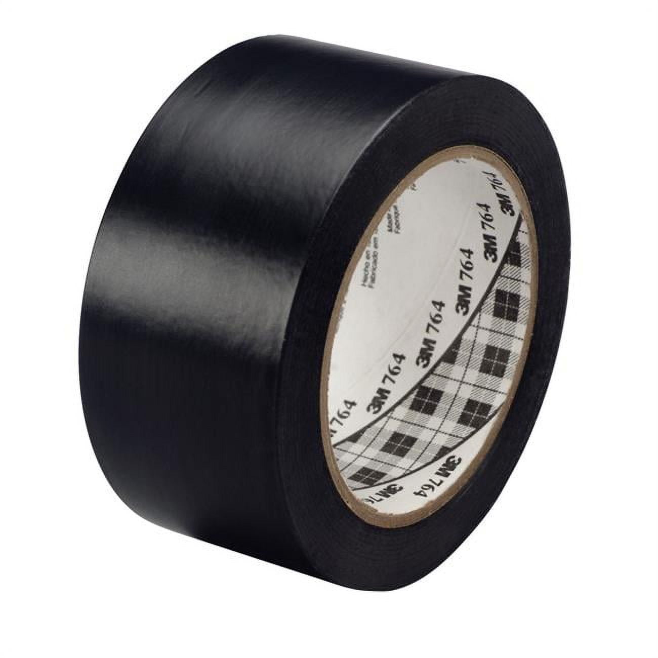 General Purpose Wear Resistant Floor Marking Tape Roll, 2 in. x 36 yard, Vinyl - Black