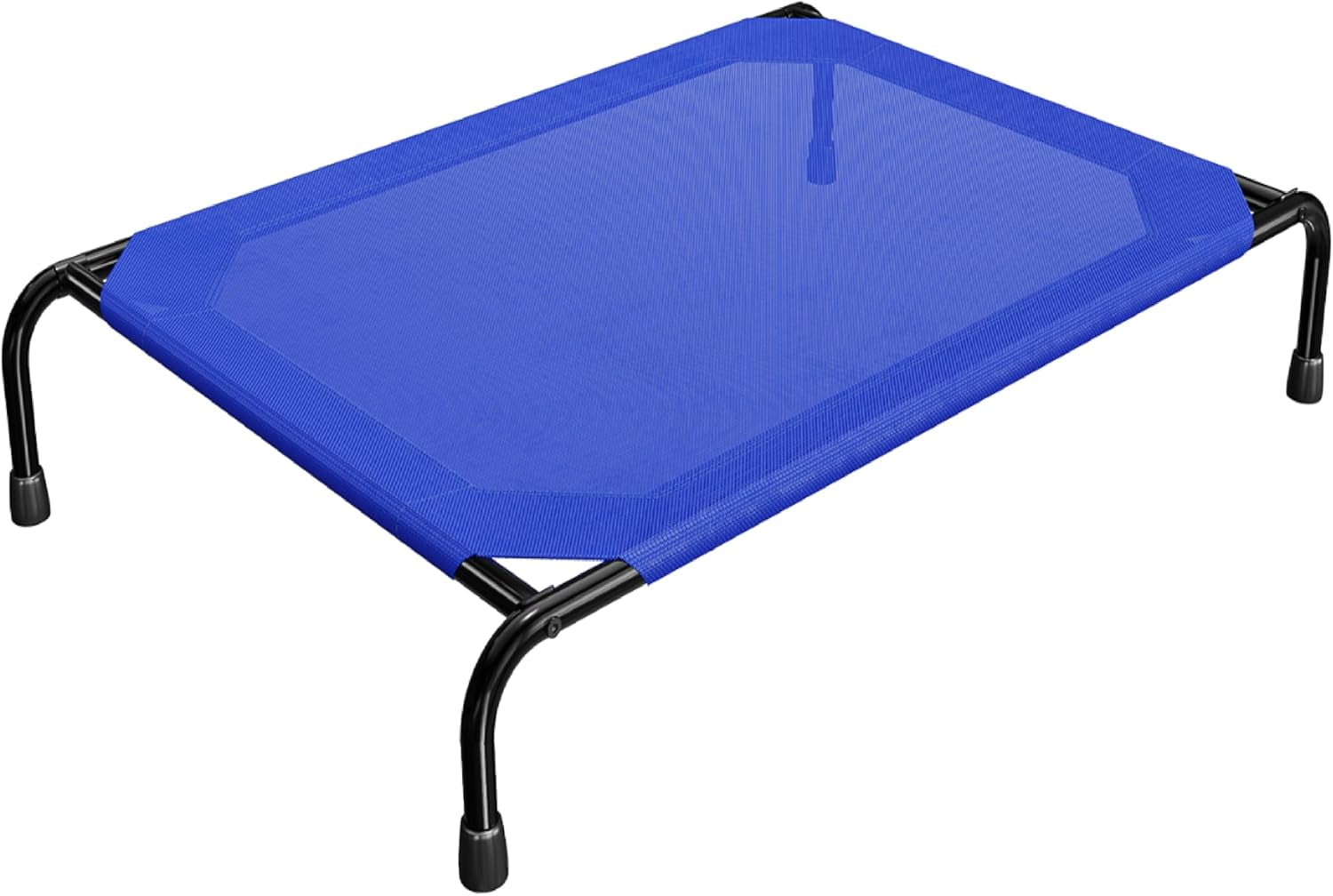 General Raised Dog Bed for Large Dogs, Waterproof XL Dog Cot, Outdoor Cooling Elevated Pet Bed, 47.75" x 30.5", Blue