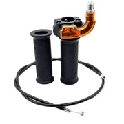 General Restrictable Twist Throttle Cable Set For 47cc 49cc Mini Moto Bike Dirt Quad