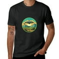 thumbnail image 1 of General Retro Alien UFO Space Ship - Vintage Extraterrestrial T-Shirt Black, 1 of 3