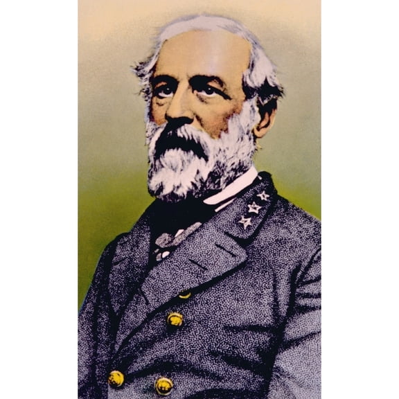 General Robert E. Lee History Poster Print