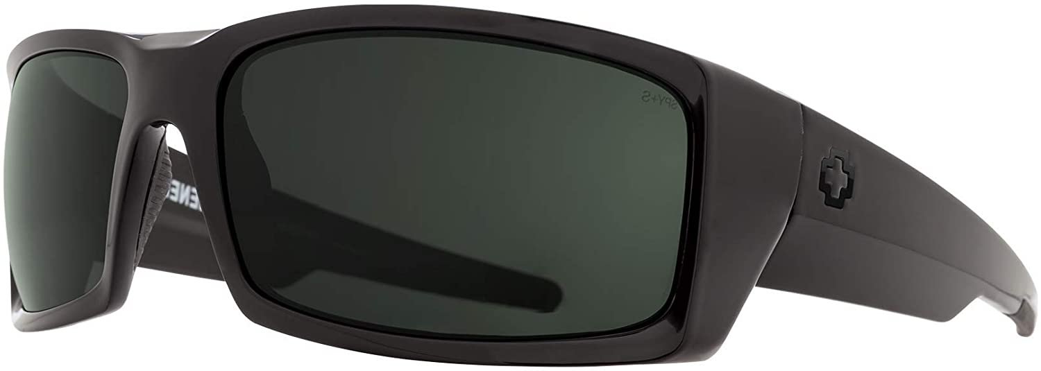 SPY General SOSI Sunglasses - ANSI Rated, Polarized, Rx Ready, Happy Gray Green Lens