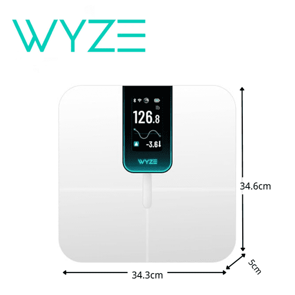 General Scale Ultra, Smart Scale with 4.3" Color Display, Digital Bathroom Scale for Body Weight Muscle Mass Composition, Wi-Fi & Wirless Scale with Heart Rate, 400 lbs