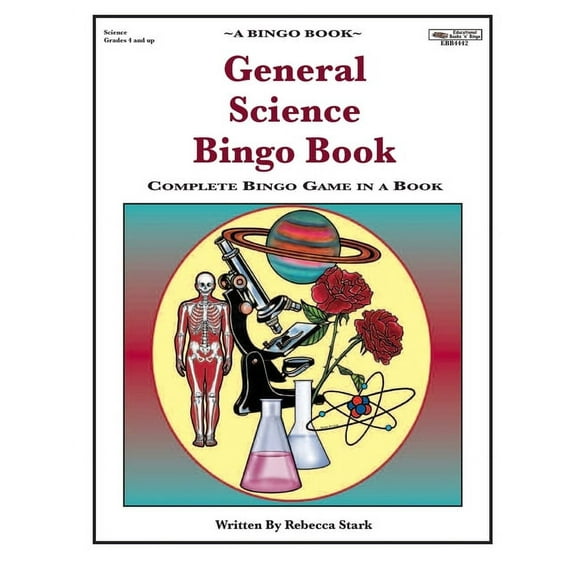 General Science Bingo Book: Complete Bingo Game In A Book (Paperback) by Rebecca Stark