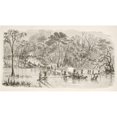 thumbnail image 1 of General Shermans Troops Crossing The Edisto River During The March to The Sea - 1864 - From A 19th Century Illustration, 1 of 1