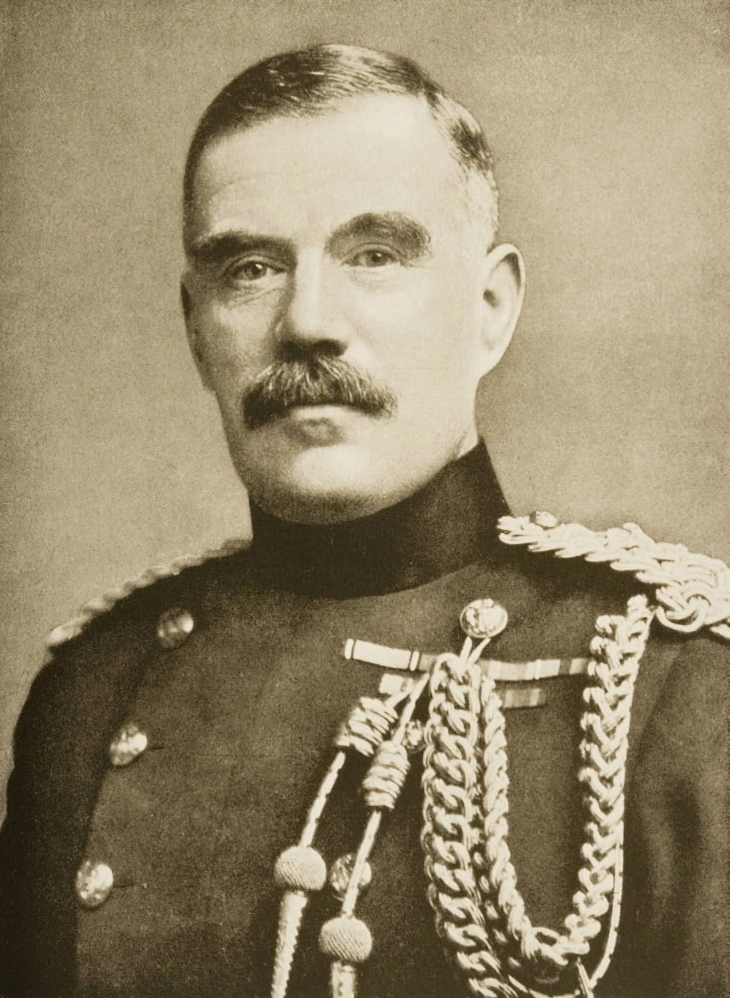 General Sir William Robert Robertson 1860-1933 British General From A Photograph By Elliott And Fry Canvas Art - Ken Welsh  Design Pics (12 x 17)