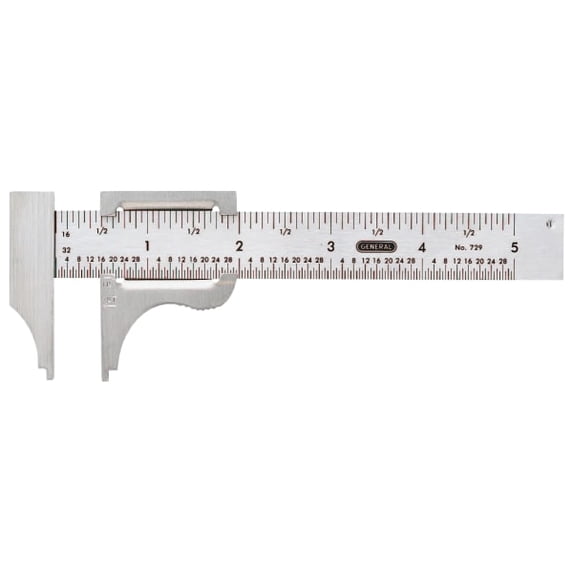Slide Calipers, 0 in-4 in