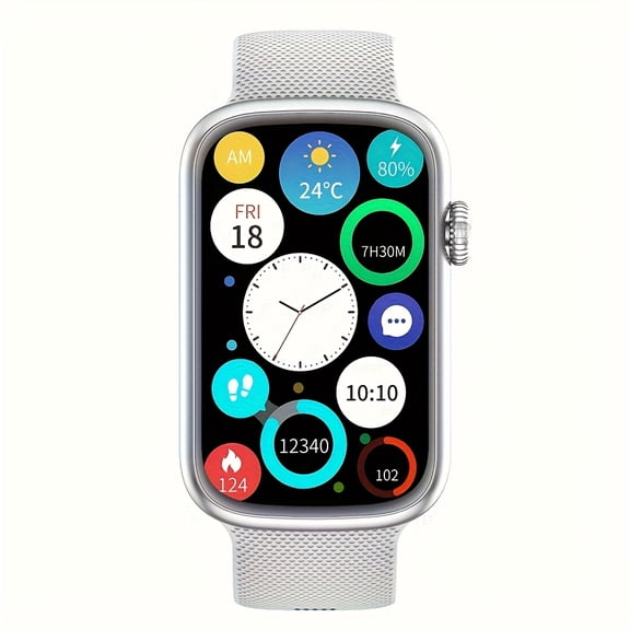 General Smart Watch Smart Bracelet Fitness Tracker, Waterproof, Pedometer MMS Display Multimedia Information Viewing Weather Suitable For Android Iphone Men'S And Women'S Smart Watches