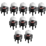 General Snap-in Primer Bulb Fits for The Carburetors of Chainsaws, blowers, Trimmers, That Have The snap in Primer Assemblies, Such as McCulloch, Craftsman, Husqvarna, Poulan. pack of 10