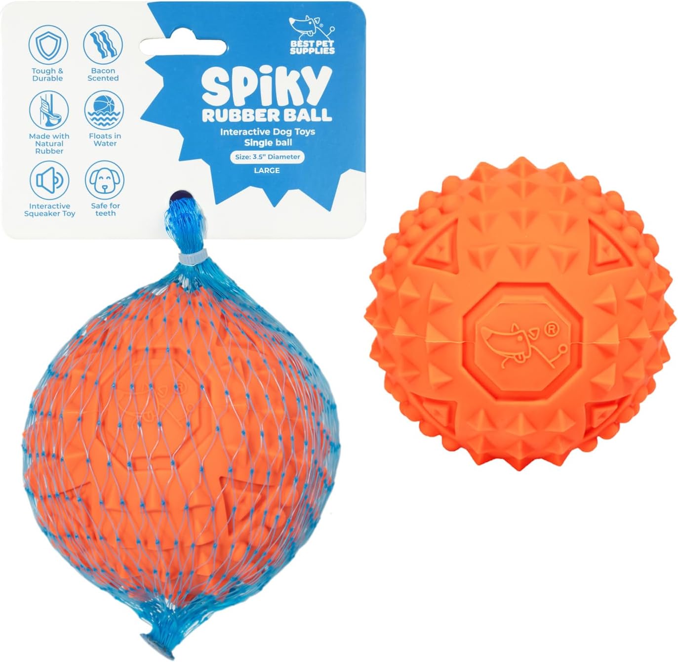 General Squeaky Dog Toys with Soft Durable Fabric for Small, Medium and ...