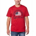 thumbnail image 1 of General Standard Menâ€™s Patriotic T-Shirt (Red, Small), 1 of 1