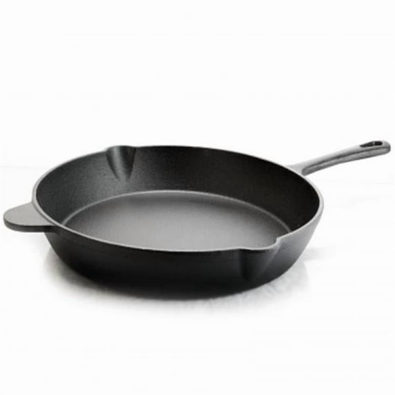 General Store Addlestone Cast Iron 12 In. Round Grill Pan