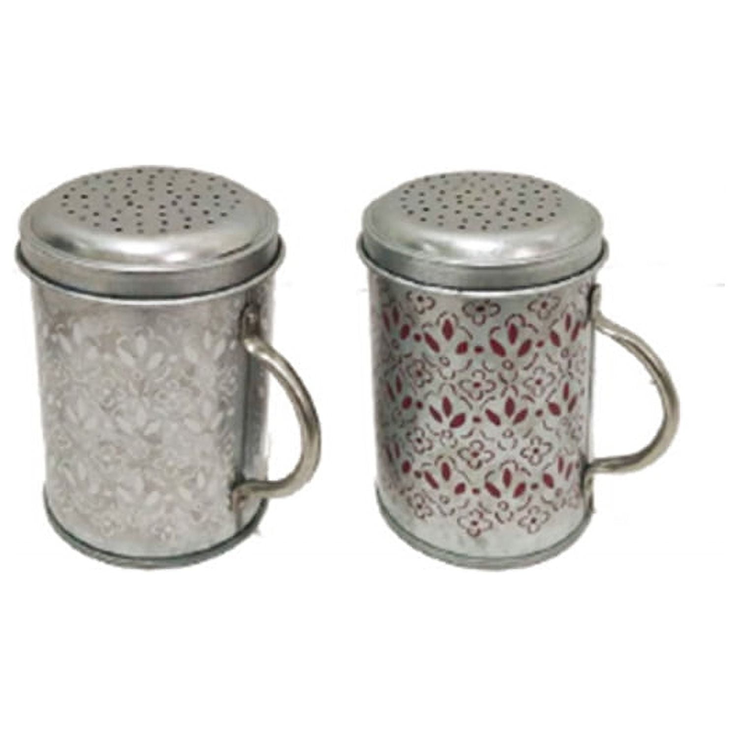 6 Sets Mini Salt & Pepper Shakers Pre-Filled & Refillable, Travel