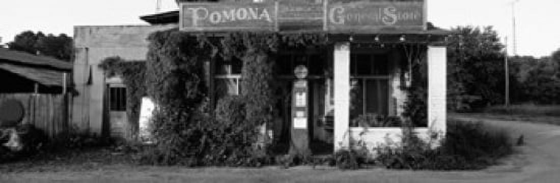 General Store Pomona Illinois USA Canvas Art - Panoramic Images (18 x 6)