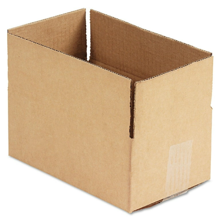 https://i5.walmartimages.com/seo/General-Supply-Brown-Corrugated-Fixed-Depth-Shipping-Boxes-10l-x-6w-x-4h-25-Bundle-UFS1064_d4e574f3-e2b8-419e-baa9-6d51ca3978d3.e01fd05825e6a0d4e6d73d54fc3d52e4.jpeg?odnHeight=768&odnWidth=768&odnBg=FFFFFF