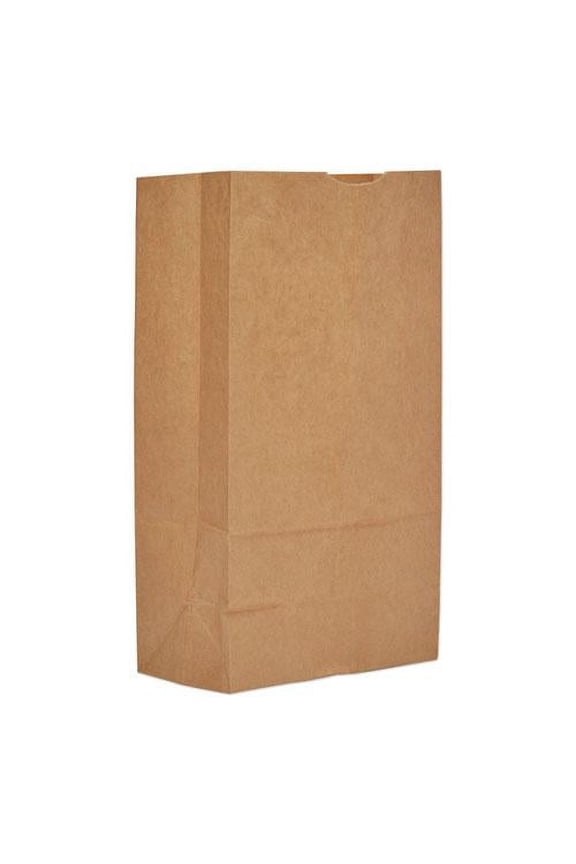 Paper Products Grocery Paper Bags, 12# Size, 40# Basis Weight, 7" x 4.38" x 13.75", Kraft, 1,000/Bundle