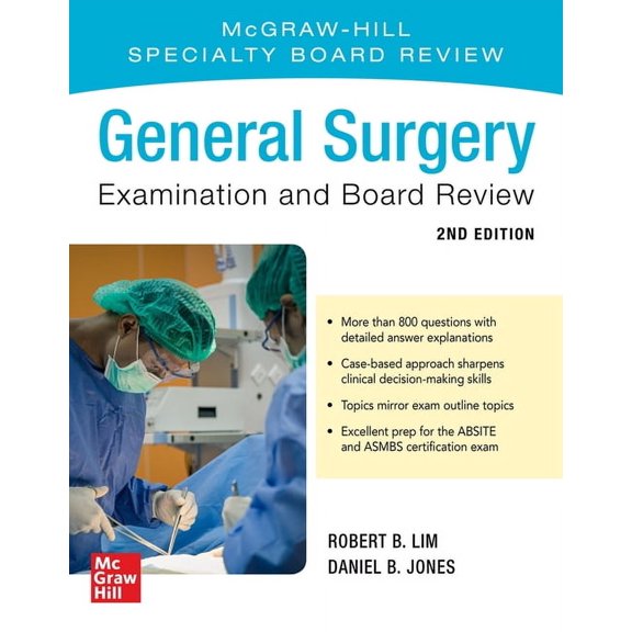 General Surgery Examination and Board Review, Second Edition, (Paperback)