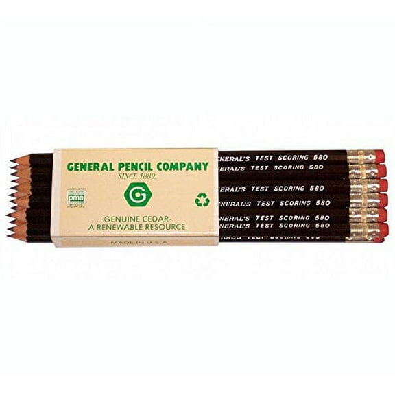 General Test Scoring Pencil Box/12