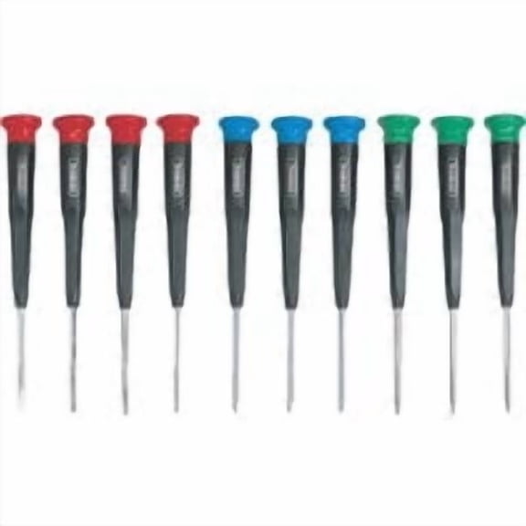 General Tools 10-Piece Mini Screwdriver Set - Pack of 6 Multipack Supply
