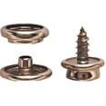 thumbnail image 1 of General 1268 Snap Fastener Refill, Solid Brass, Nickel, 1 of 2