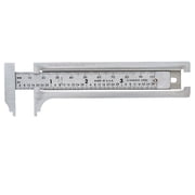 General Tools 132ME 3-Inch English and Metric Pocket Sliding Bar Caliper