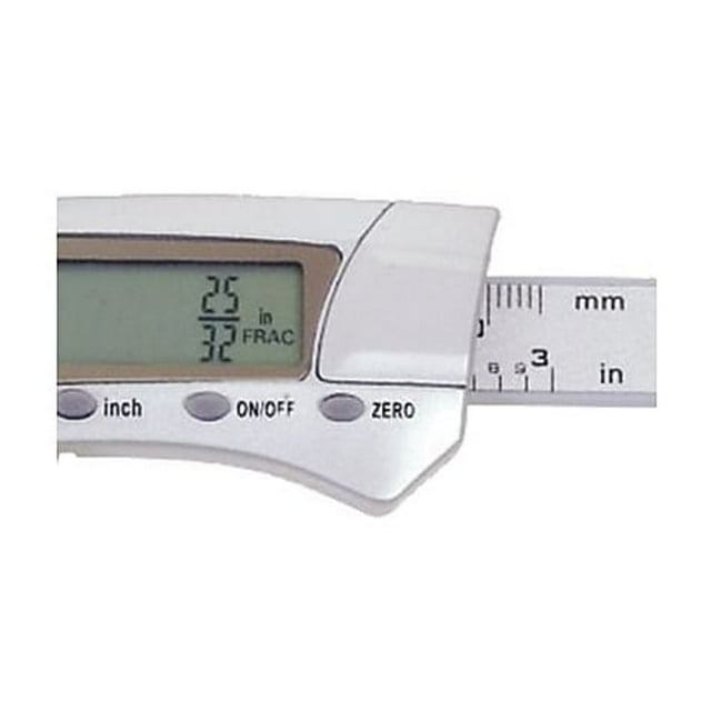 General Tools 1433 Fraction Plus Digital Fractional Caliper, Carbon ...