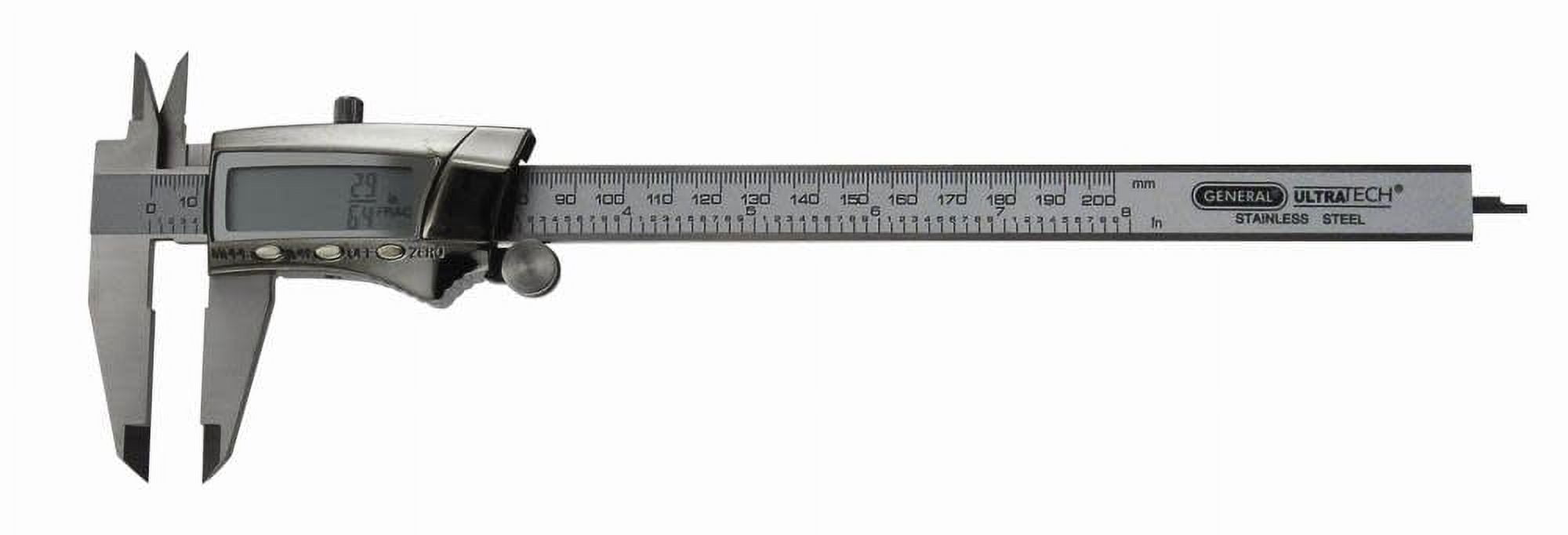 General Tools 1478 Fraction+ Digital Fractional Caliper (8")