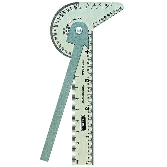 General Tools 16ME Multi-Use Rule and Gauge