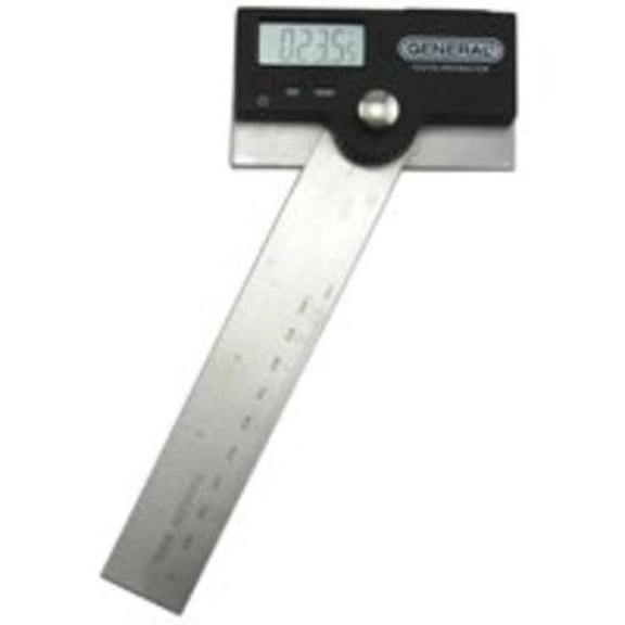 General Tools 1702 Pivoting Arm Digital Protractor, 6", Each
