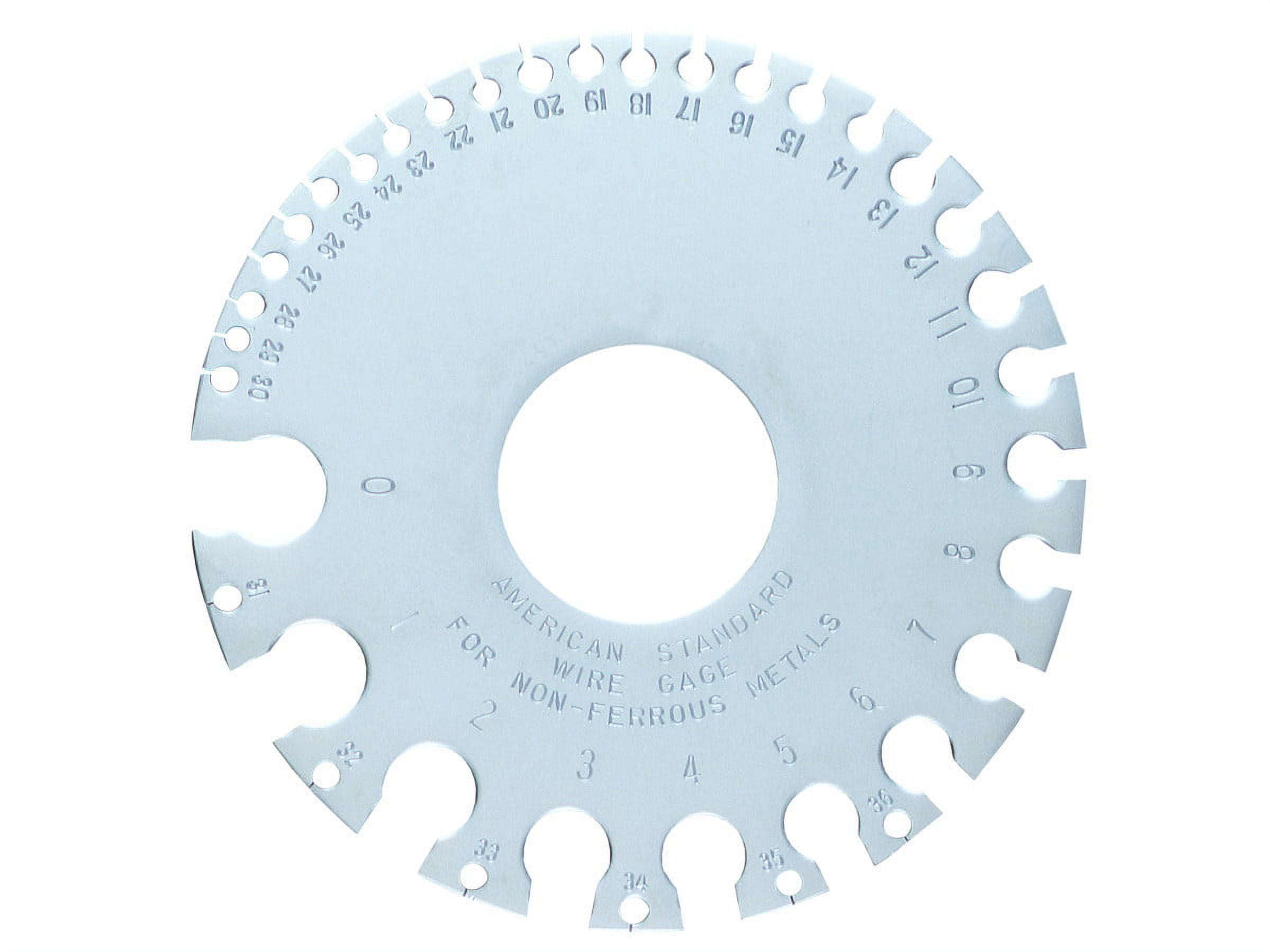 General Tools 20 Wire Round Gage, American Standard - Walmart.com