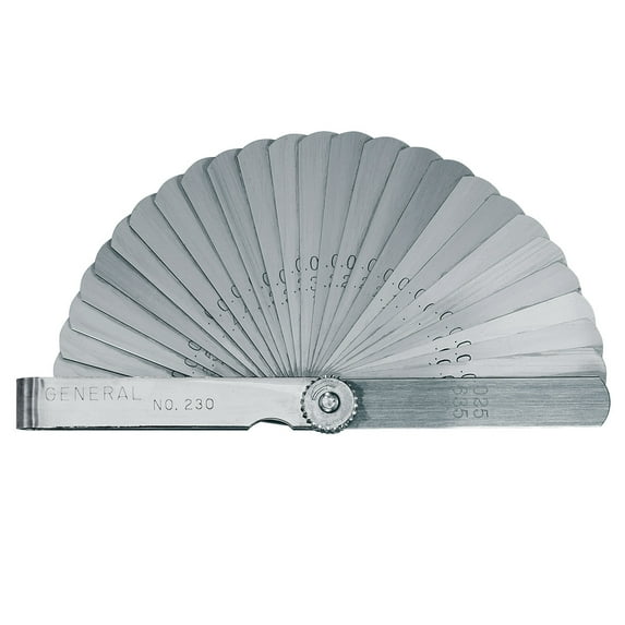 General Tools 230 5" Feeler Gauge