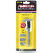 General Tools 3 in. Carbon Fiber Digital Fractional Caliper