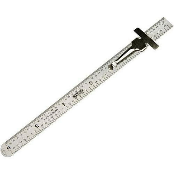General Tools 300/1 6-Inch Flex Precision Stainless Steel Rule