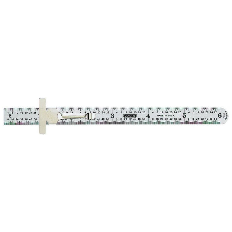 6 inch sale pocket ruler