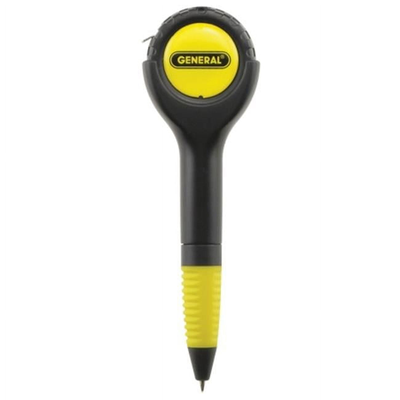 General Tools 309CD Pocket Pen With Removable Tape Measure - Case of 15