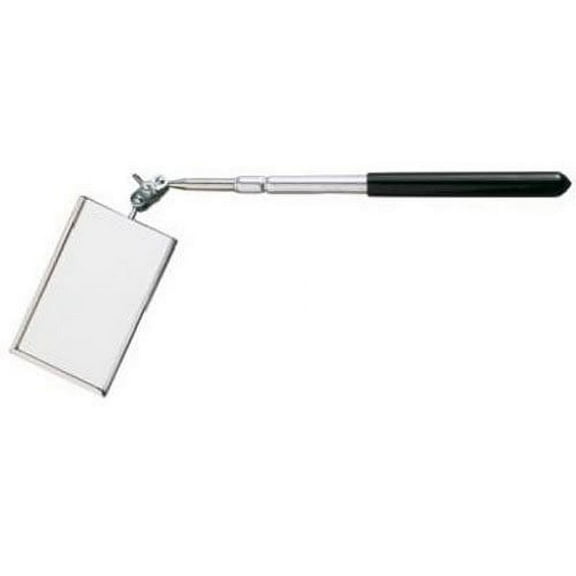 General Tools 560 Telescoping Glass Inspection Mirror, 3-1/2 Inch by 2 Inch Oblong Mirror