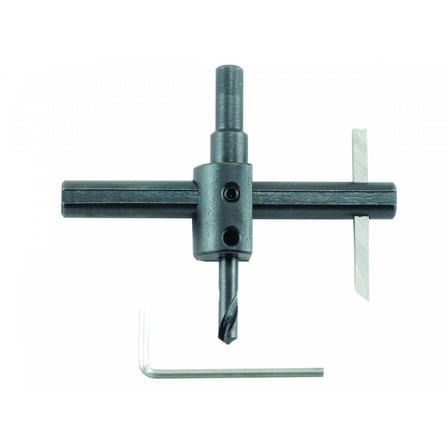 General Tools 5B Standard Circle Cutter, Adjustable 1-Inch to 6-Inches