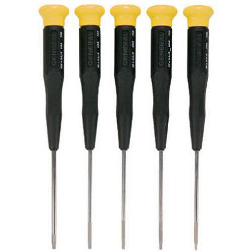 General Tools 711 Precision Ultratech Torx Screwdriver Set, 5-Piece - image 1 of 2
