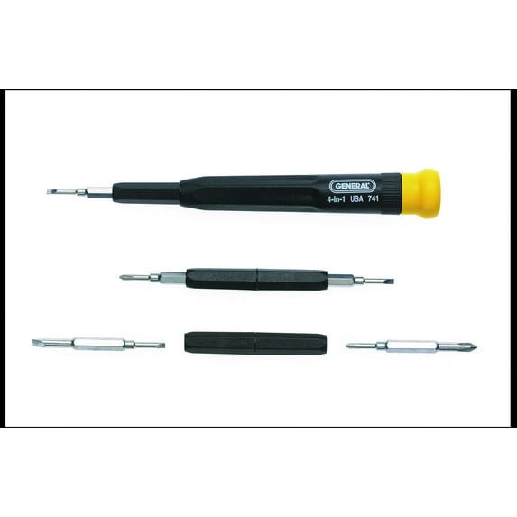 General Tools 741 4-In-1 Precision Screwdriver