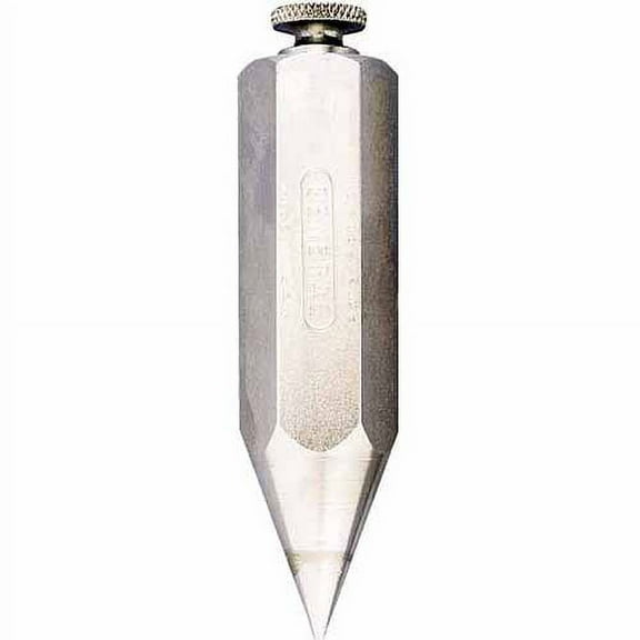 General Tools 790-12 Hexagon Steel Plumb Bob, 12 Ounce