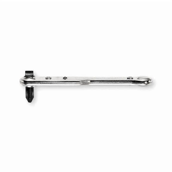 General Tools 807SX 1/4-Inch Straight and No. 2 Crosspoint Ratchet Offset Screwdriver