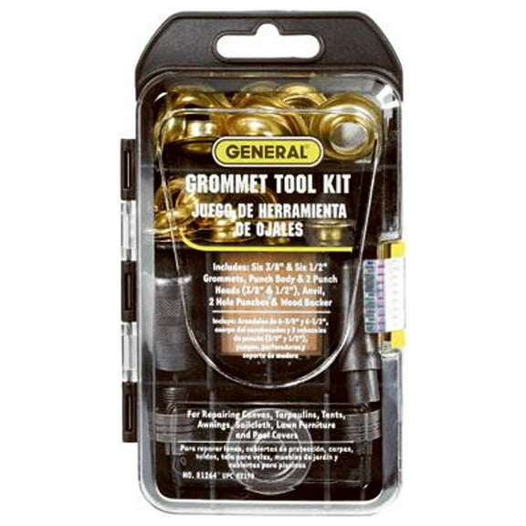 General Tools 81264 Multi Grommet Tool Kit - Quantity 4