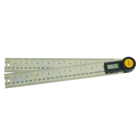 General Tools 823 10 in. Ultra Tech Digital Angle Finder Rules