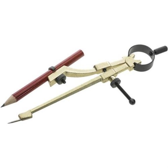 general tools 842 precision pencil compass, includes pencil
