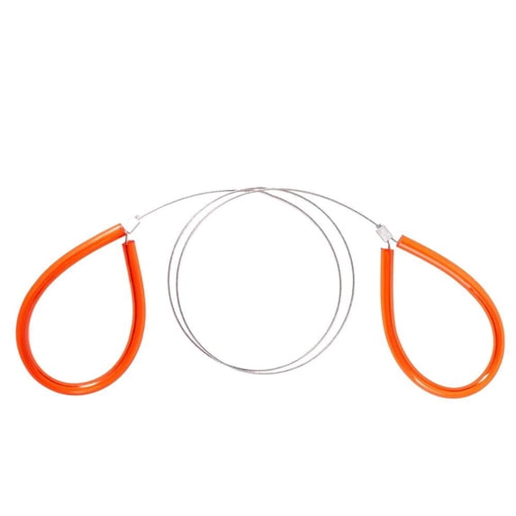 General Tools 858 Pvc Hose, Pipe & Tubing Cable Saw, 24? Stainless Steel Serrated Cutting Cable