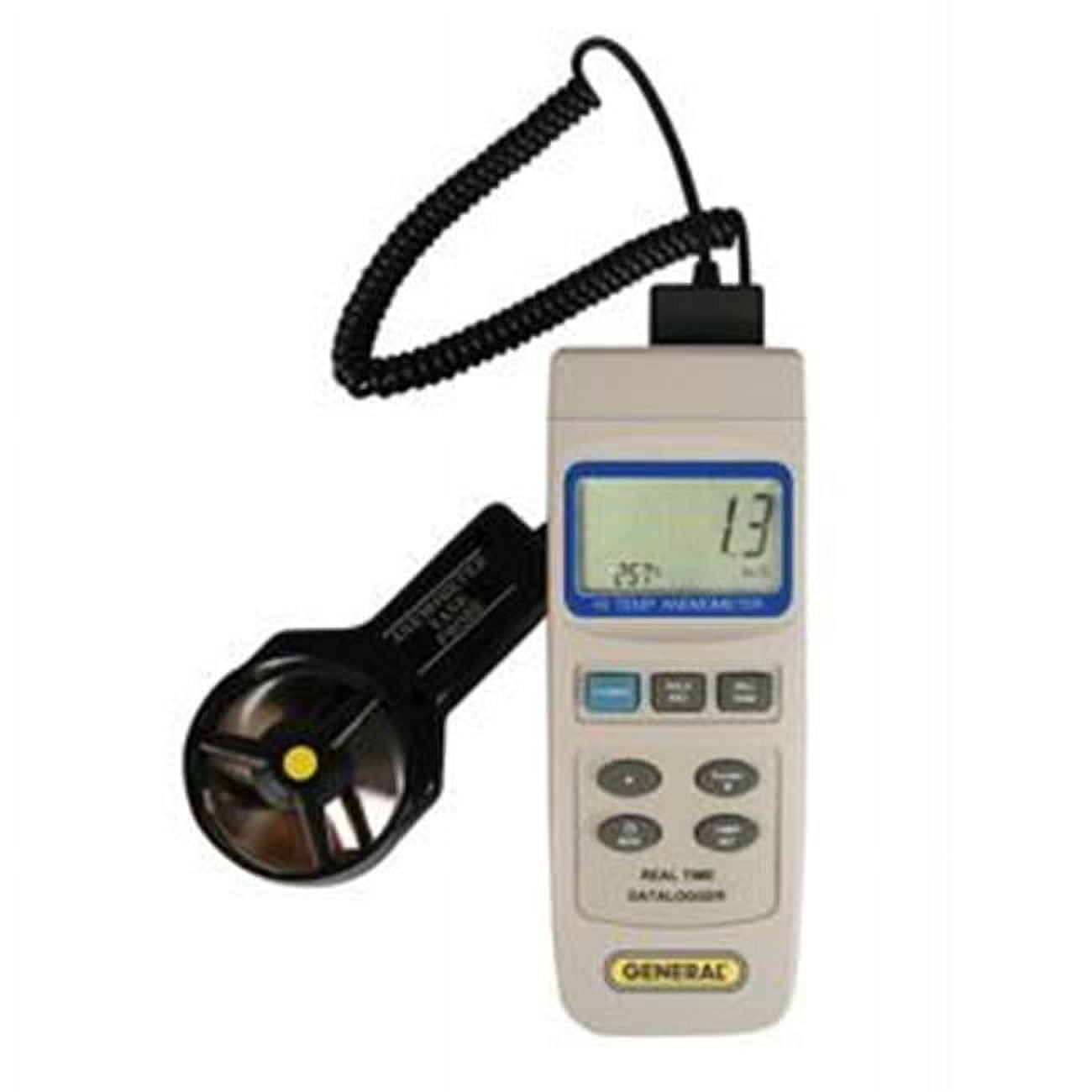 General Tools DAF2005MDL Digital Vane Anemometer w/ Real Time Data Logging