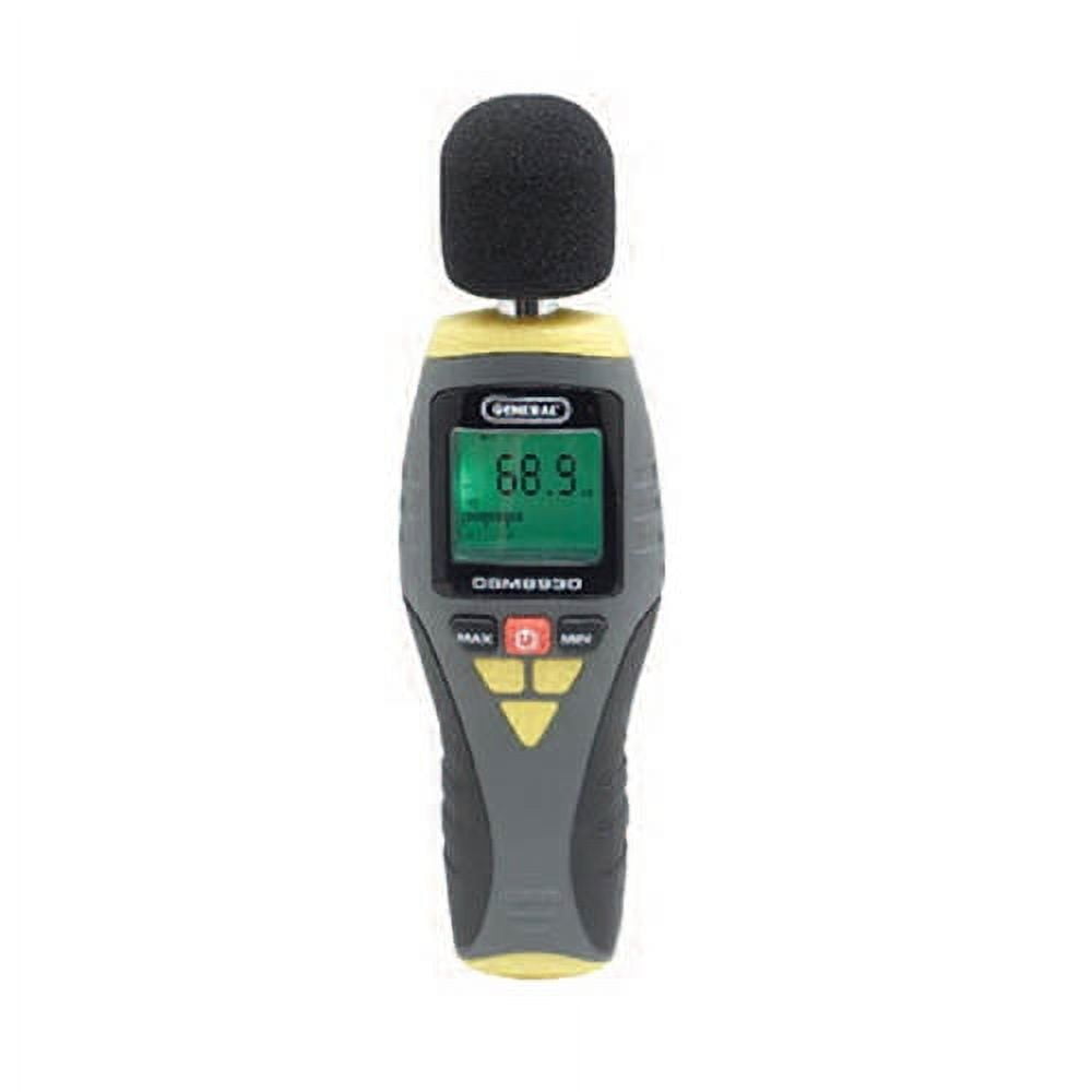 General Tools DSM8930 100 Hz To 8.3 Khz Digital Sound Level Meter