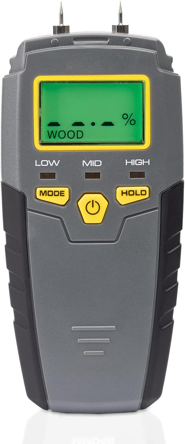 General Tools Digital Moisture Meter, Water Leak Detector, Moisture ...